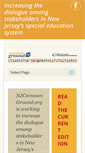 Mobile Screenshot of njcommonground.org